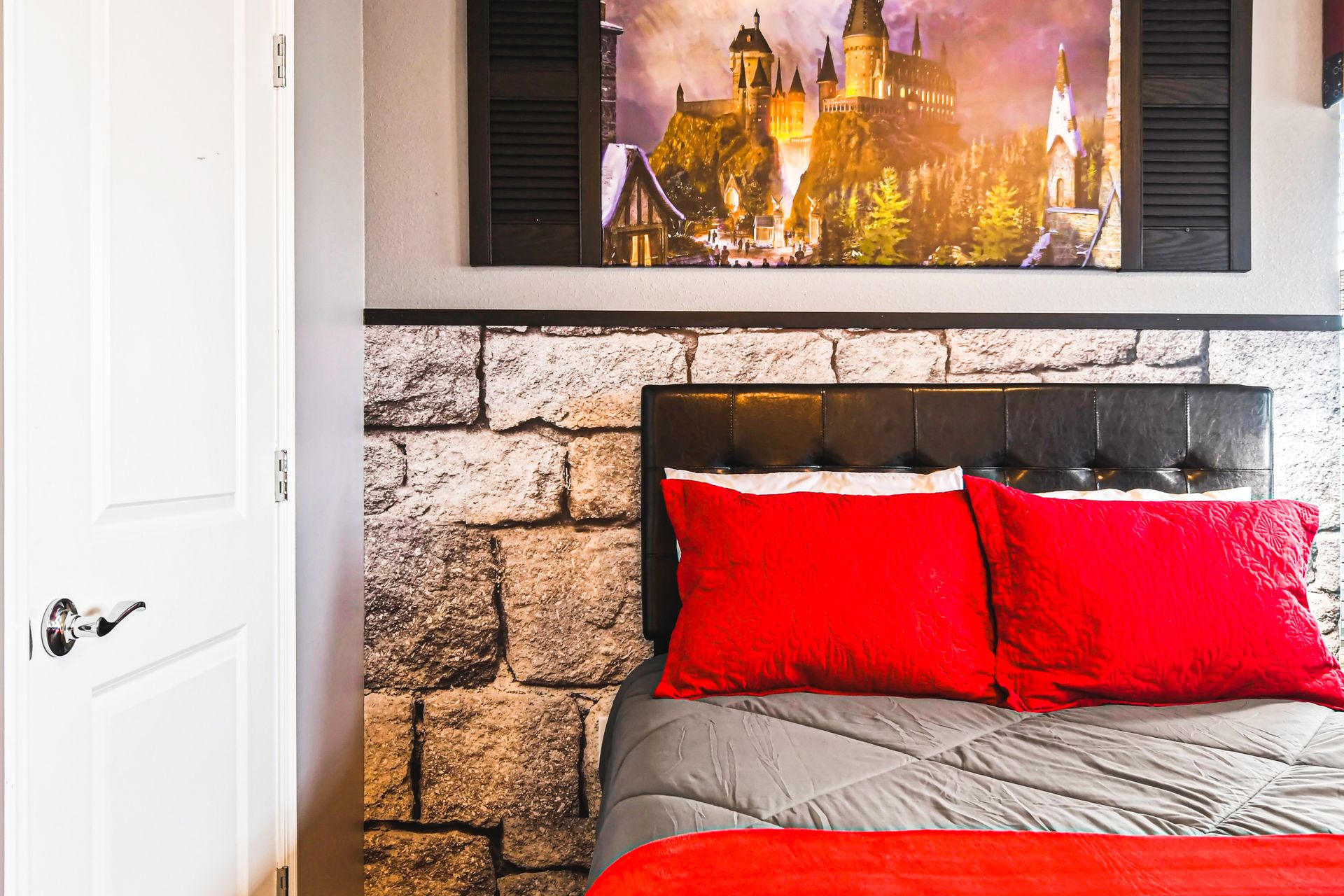 Experience a comfortable stay in our Harry Potter inspired room with two beds, offering you the perfect space to relax and recharge after a day of adventure.