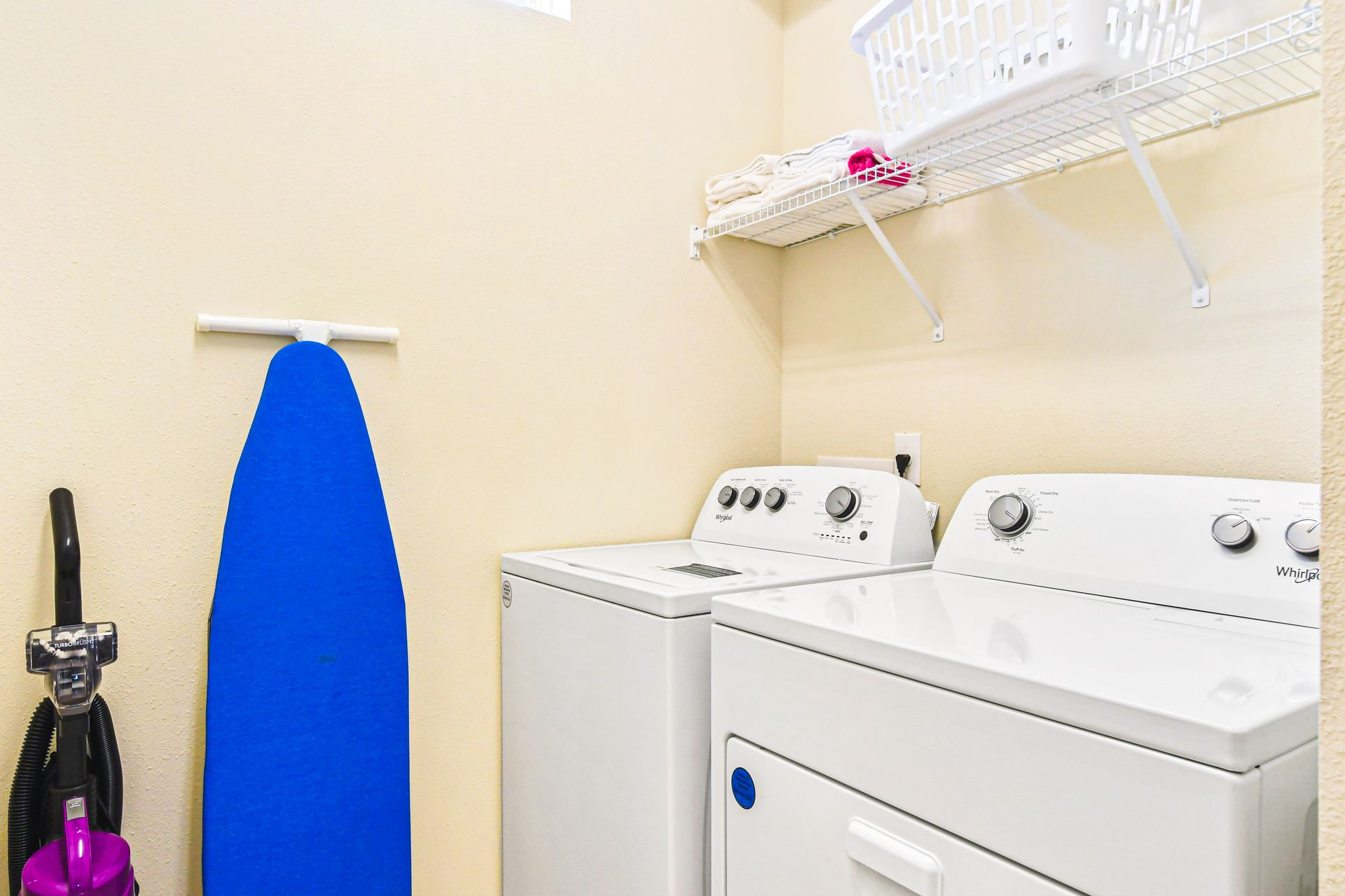 Stay fresh and clean during your stay with our convenient laundry room, offering you the convenience of home away from home.