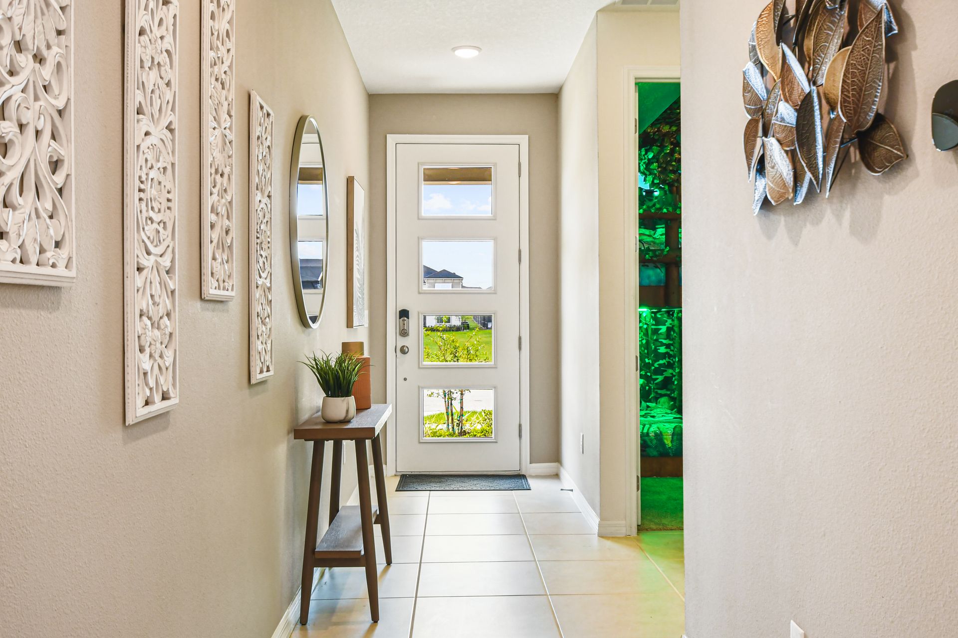 Step into comfort and style through this bright, welcoming and thoughtfully designed entry.