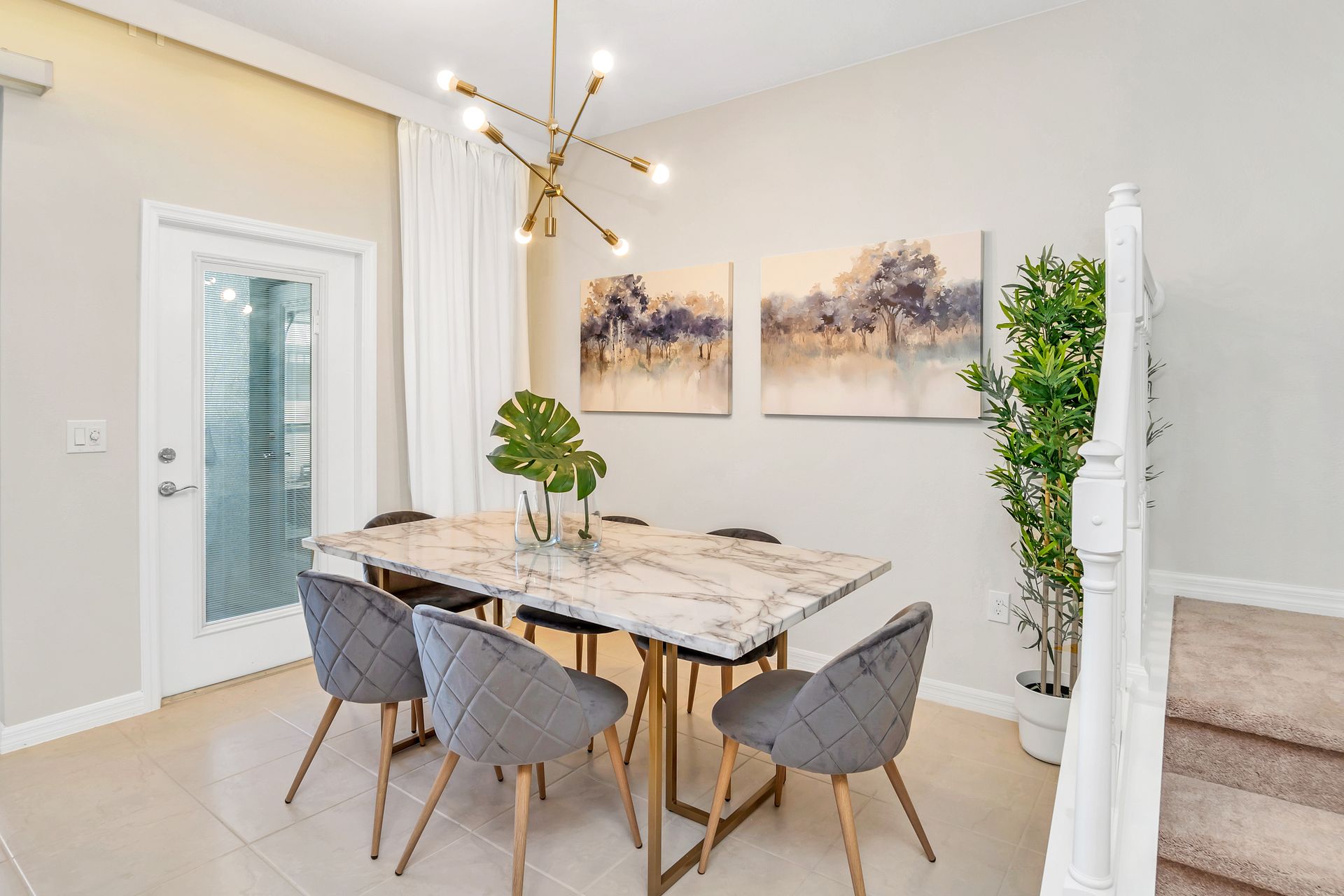 Experience the joy of shared meals in our inviting dining area, providing you with a cozy and welcoming space to gather with loved ones during your stay.