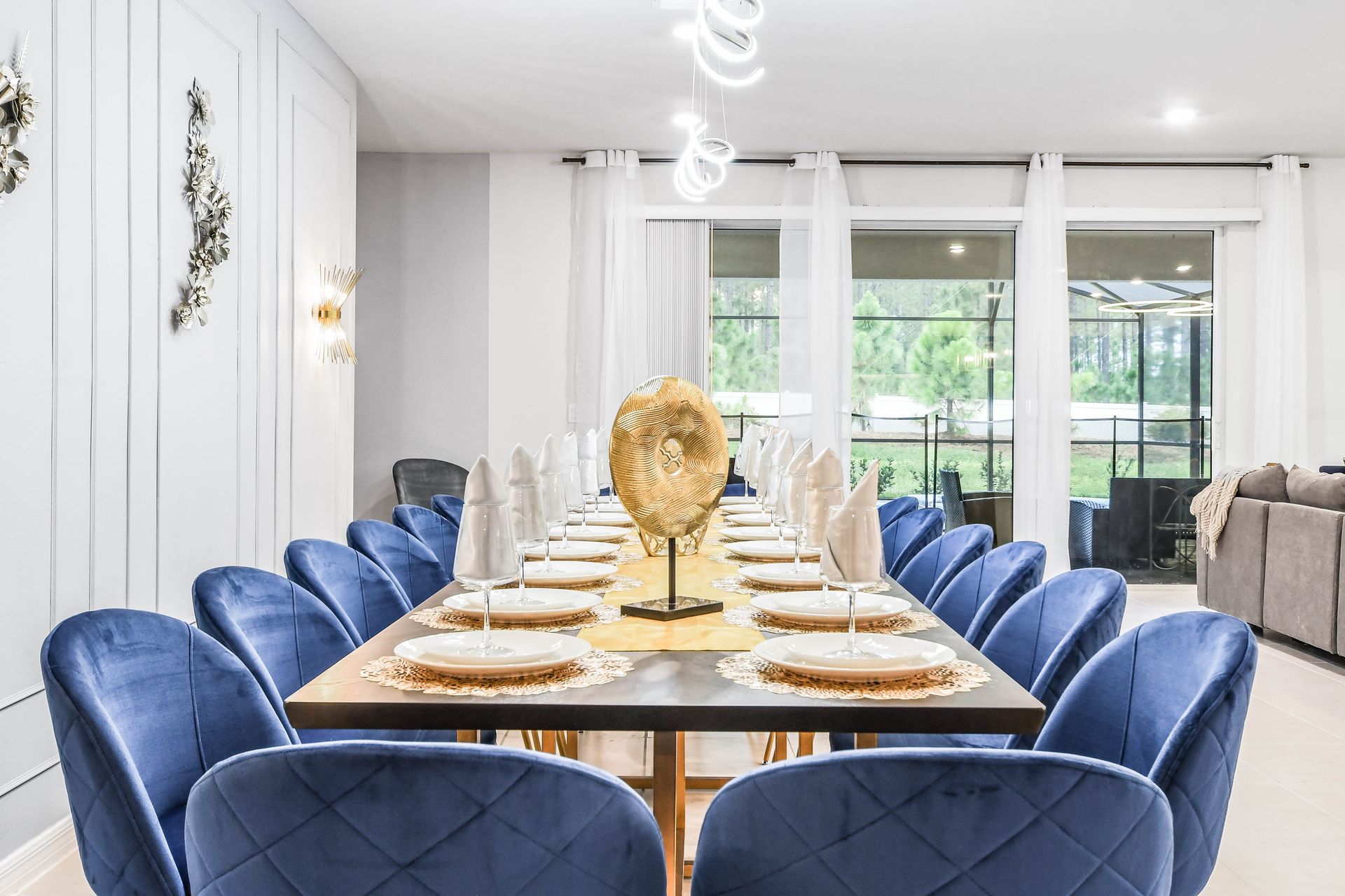 Dine in elegance and comfort in our spacious dining area, offering you the perfect setting for enjoying meals and creating memorable moments during your stay.