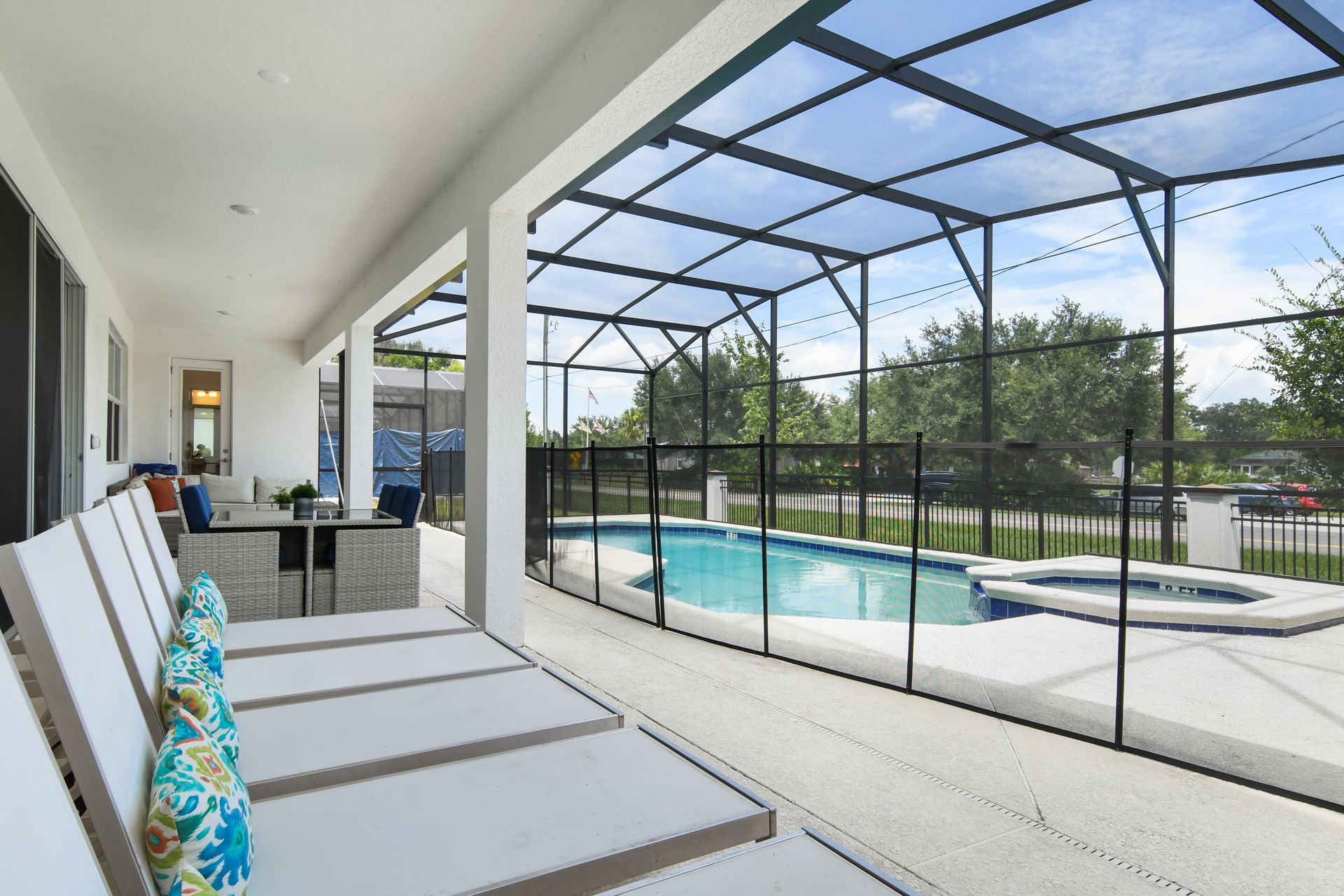 Lounge by the pool, soak in the spa, and enjoy ultimate relaxation! 