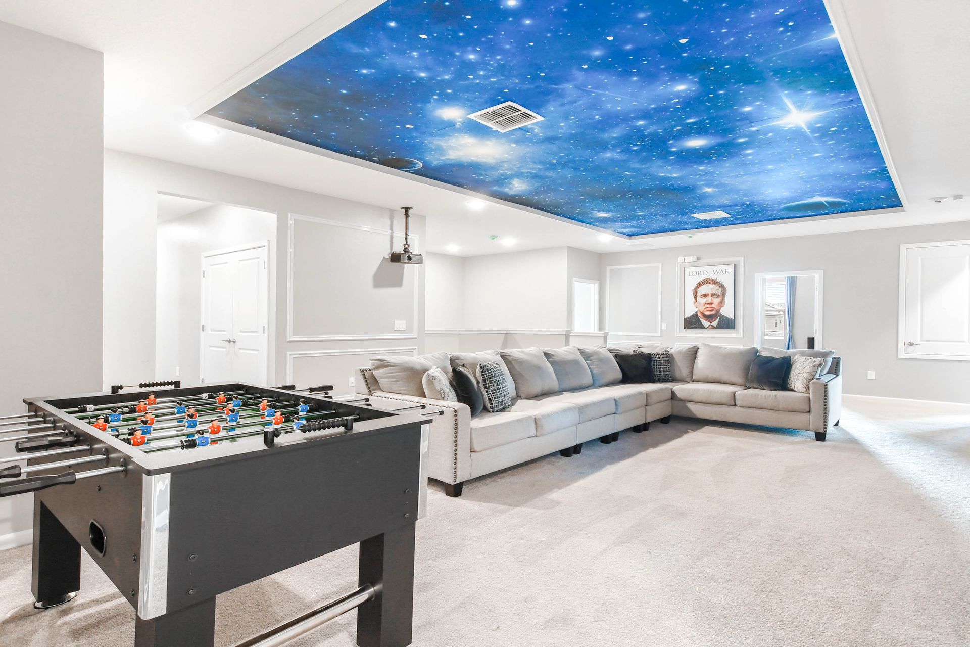 Make yourself at home in our comfortable living room, perfect for lounging and enjoying leisurely moments.