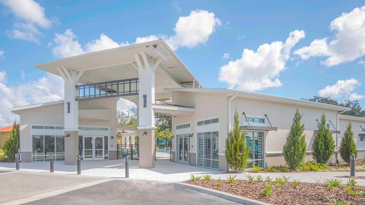 Luxury resort-style getaway with a pool, palm trees, and modern amenities!