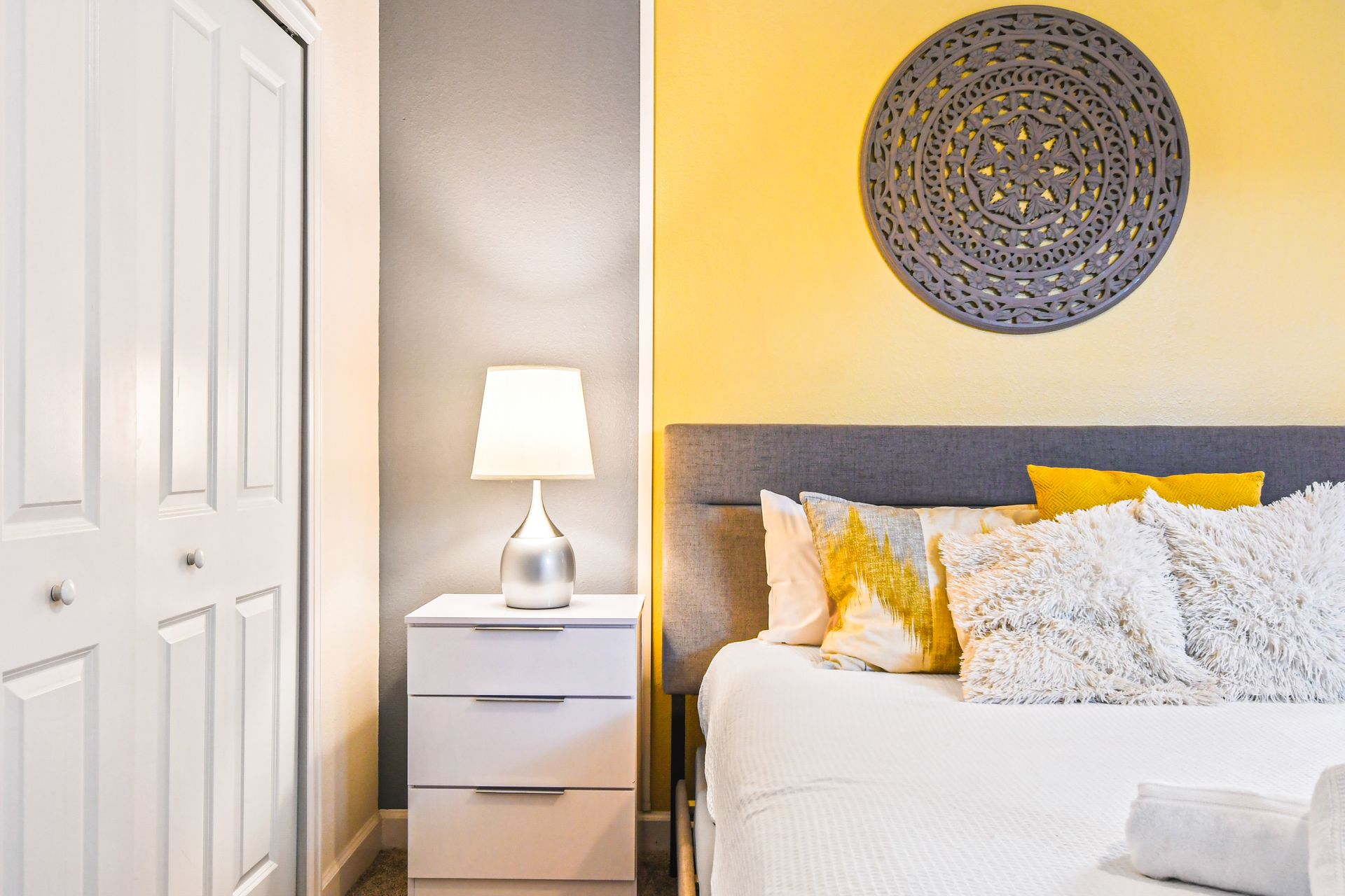 Relax and rejuvenate in our inviting bedroom, providing you with a comfortable retreat after a day of adventure.