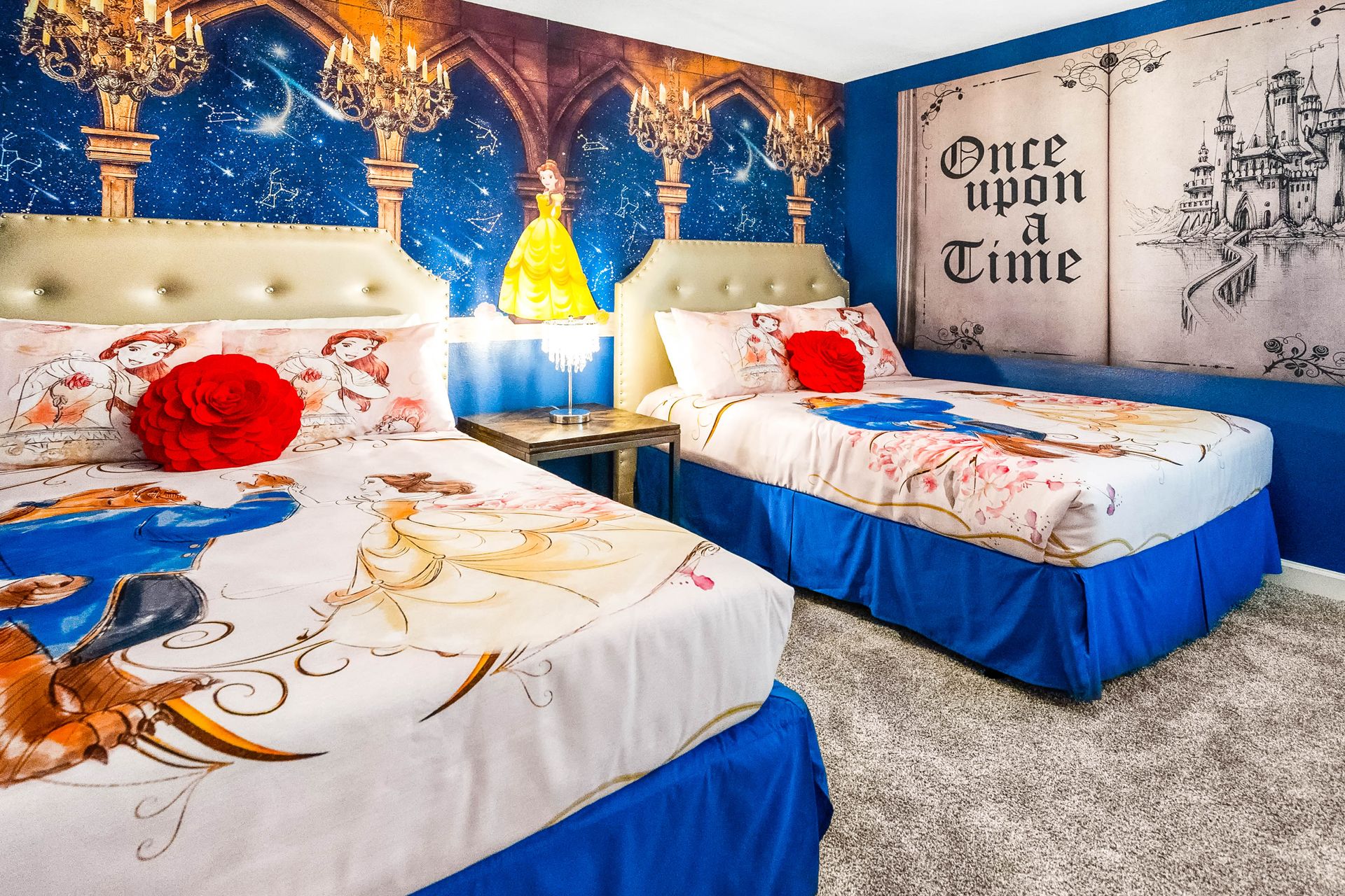 Fairytale-themed bedroom featuring 