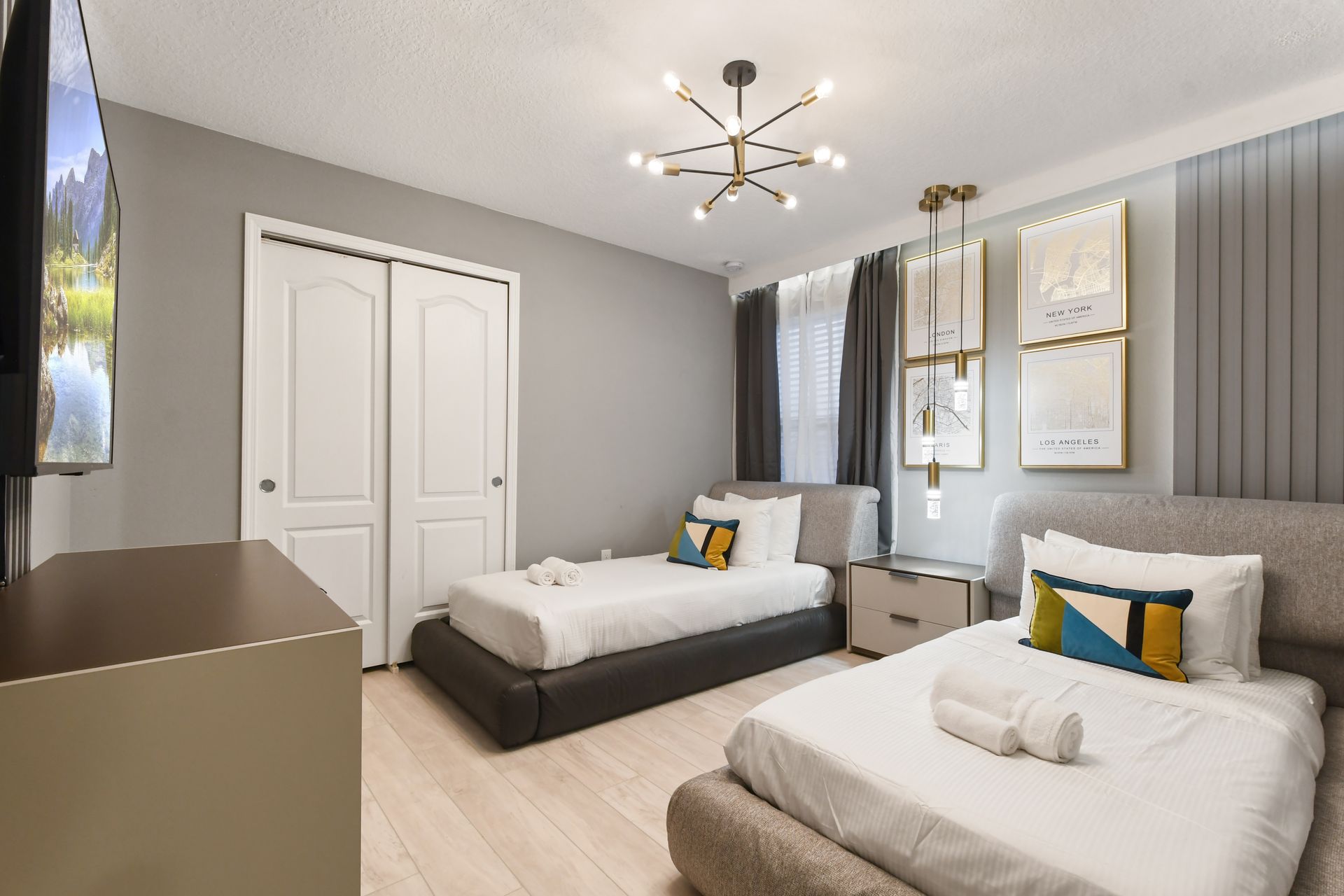 Cozy beds, chic decor & city vibes for a stylish stay!