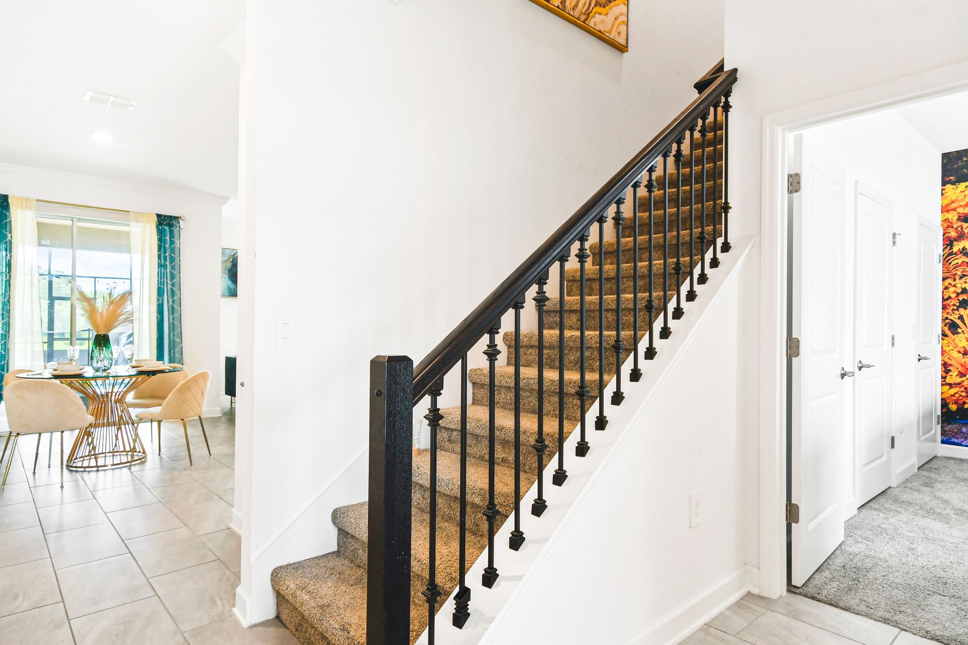 Experience convenience and accessibility with our well-designed stairs, providing you with easy access to your accommodation.