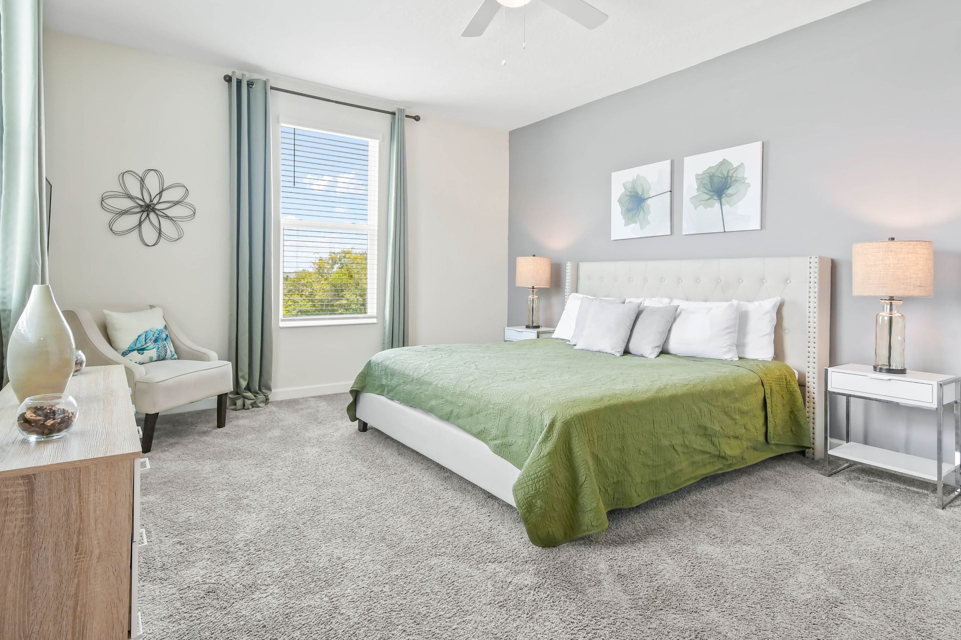 Relax and rejuvenate in our inviting bedroom, providing you with a comfortable retreat after a day of adventure.