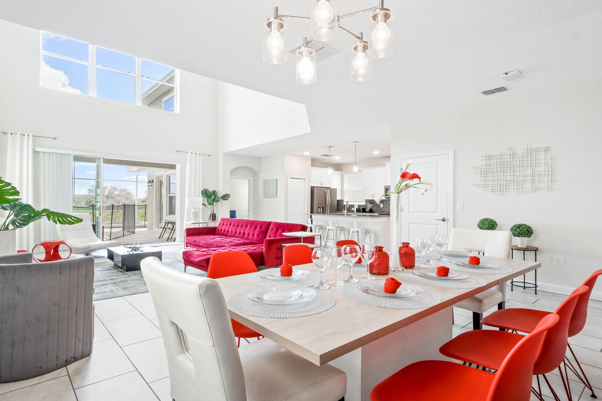 Dine in elegance and comfort in our spacious dining area, offering you the perfect setting for enjoying meals and creating memorable moments during your stay.