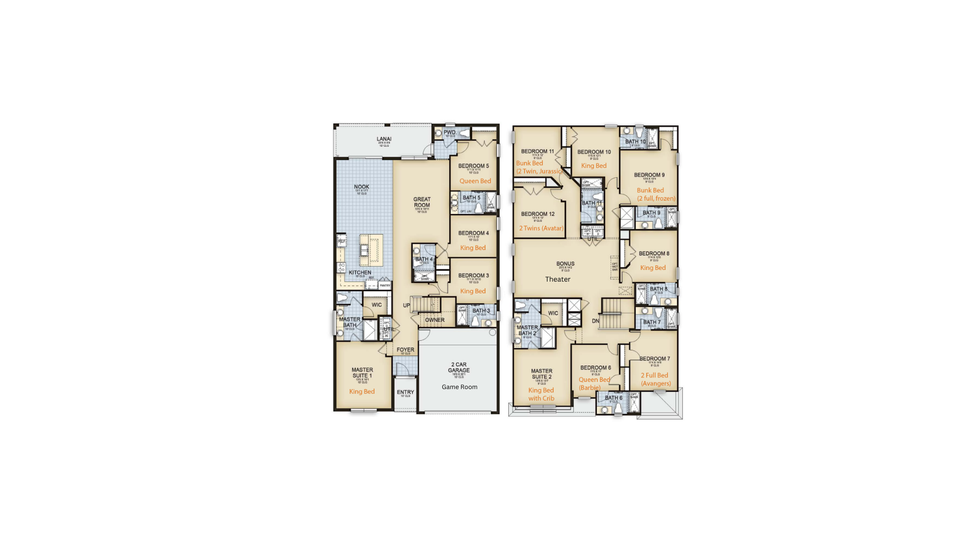 2D Floor Plan