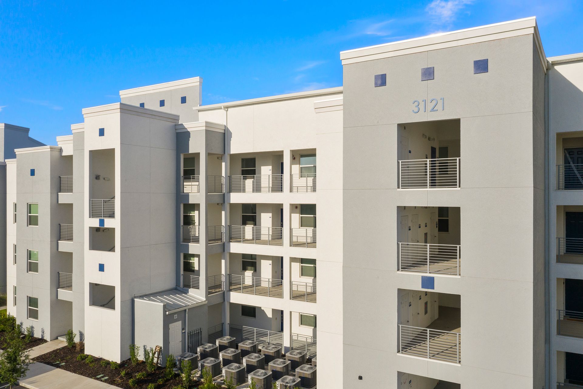 Resort Amenities - Elegant accommodation building within the resort, blending comfort and style to offer guests a memorable stay