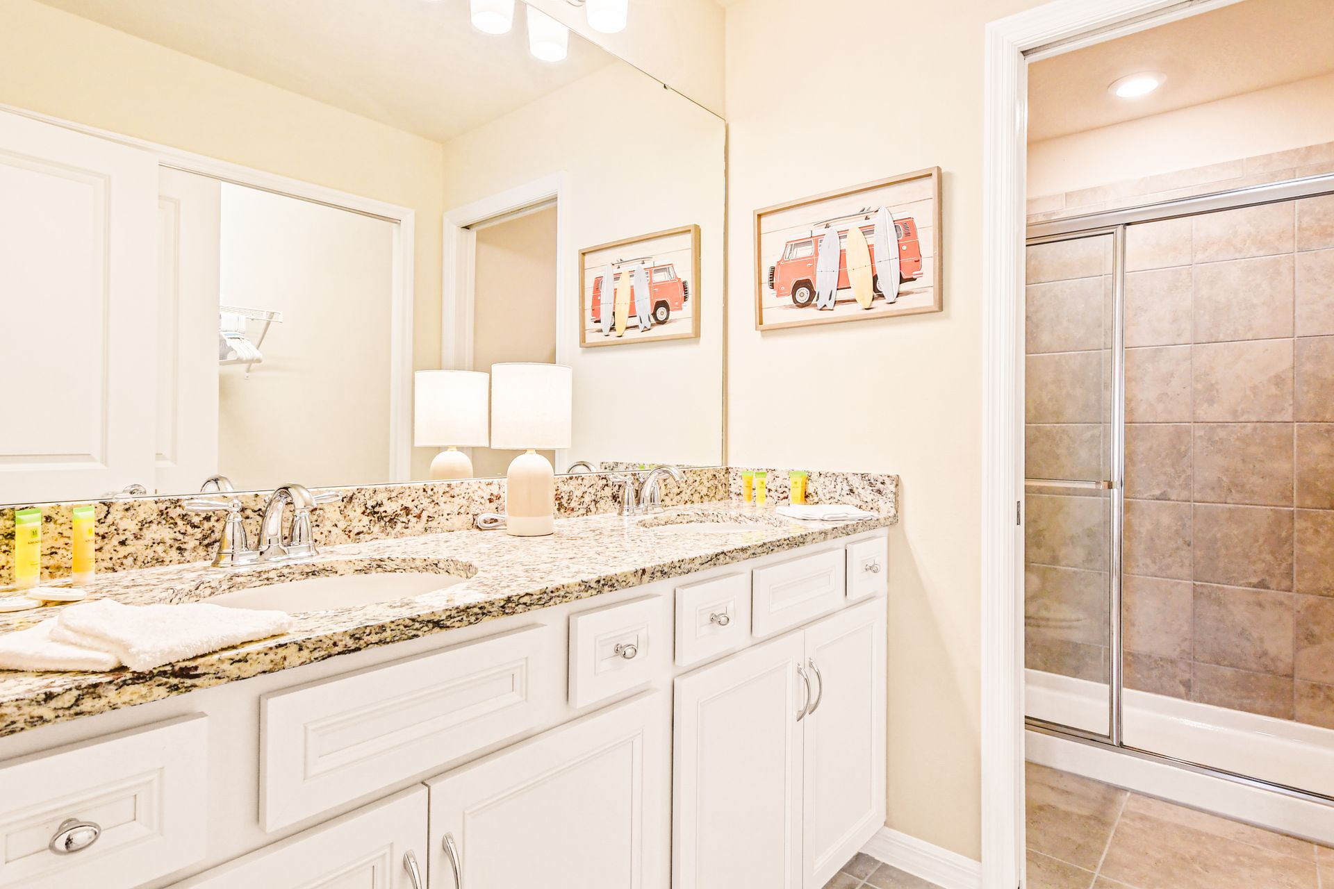 Functional and pristine, providing a clean and well-appointed space.