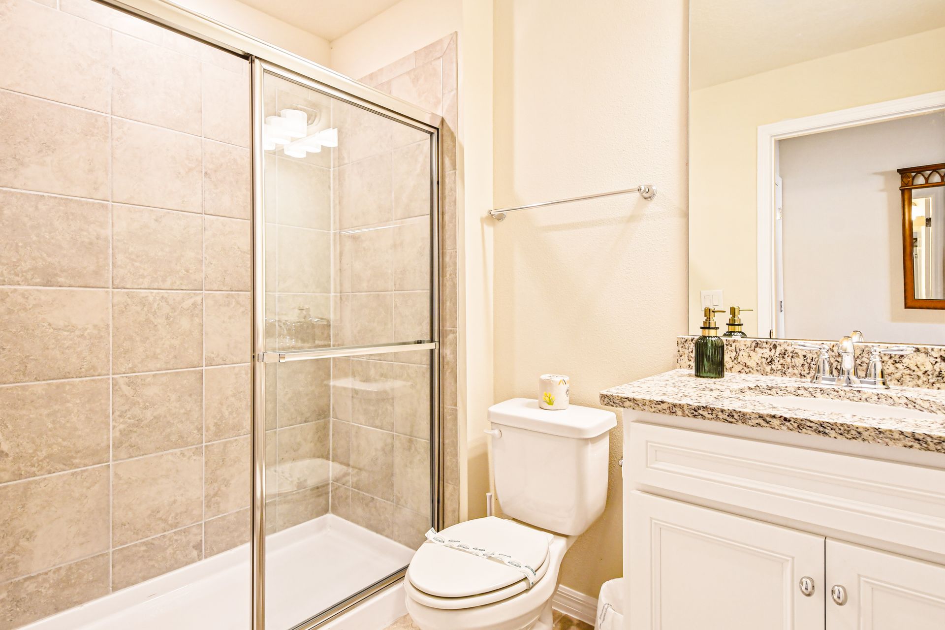 Functional and pristine, providing a clean and well-appointed space.