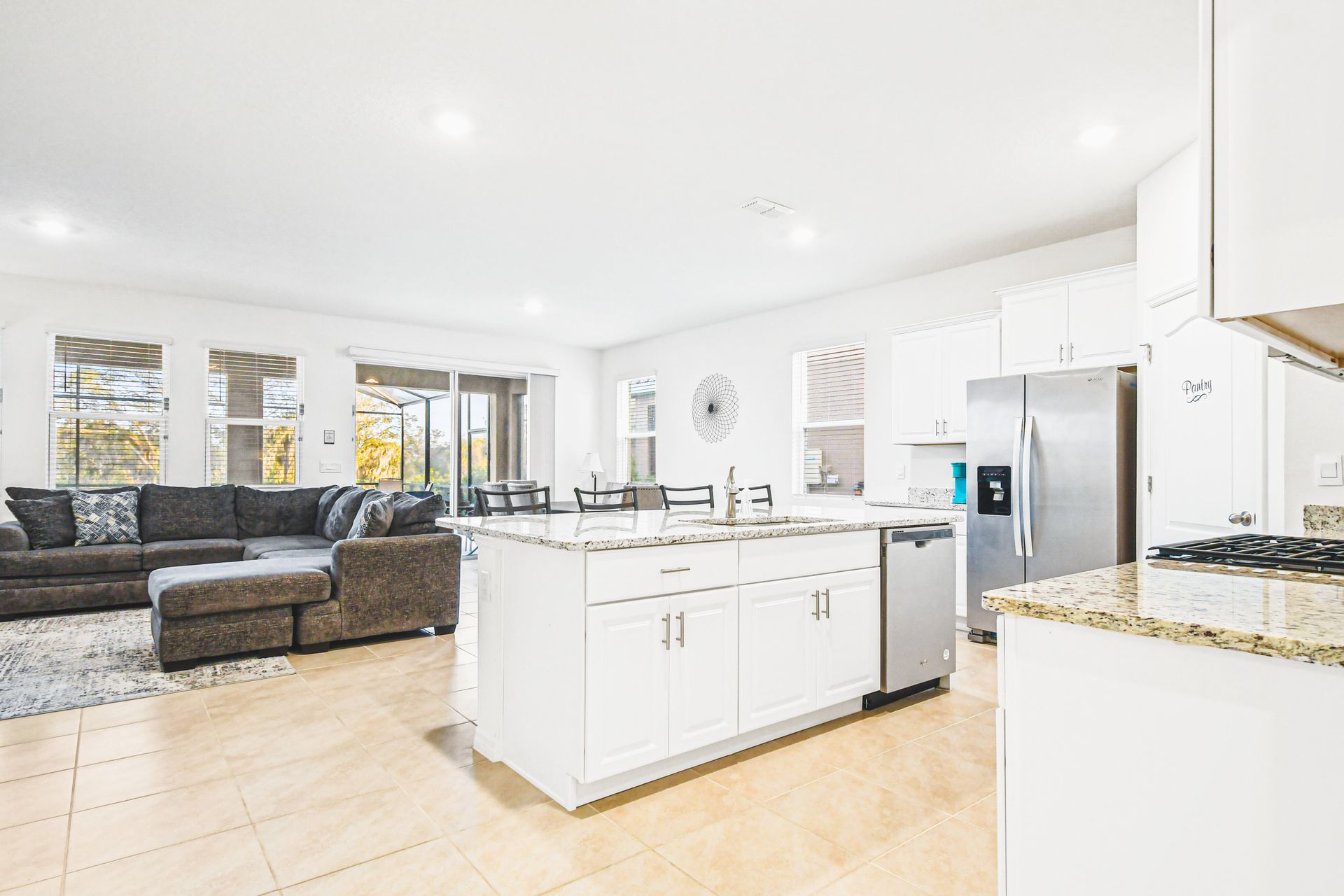 Prepare delicious meals in our stylish kitchen, designed to inspire your culinary adventures.