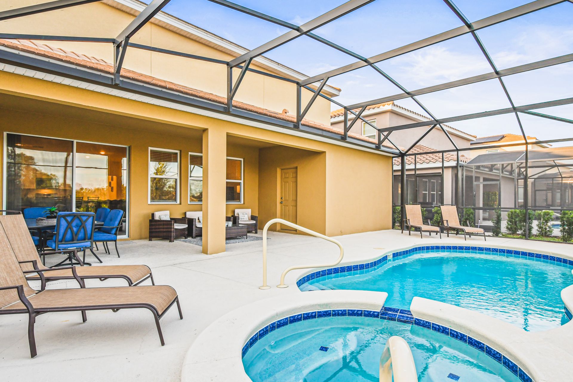 Dive into relaxation in our inviting pool, offering you the perfect retreat to unwind and soak up the sun during your stay.