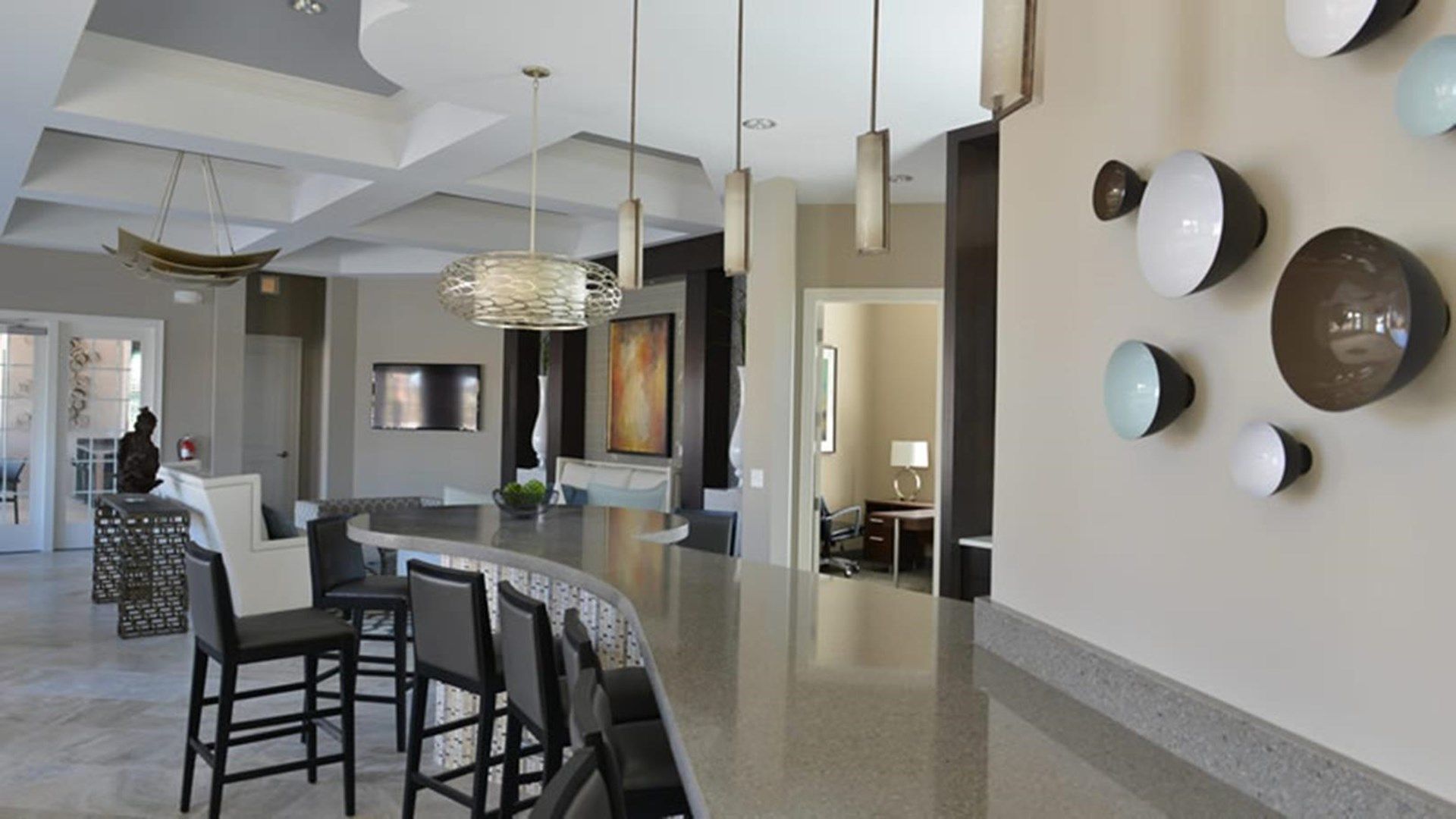 Resort Amenity - Step into luxury and comfort as you enter the resort lobby, where you are greeted by a welcoming ambiance.