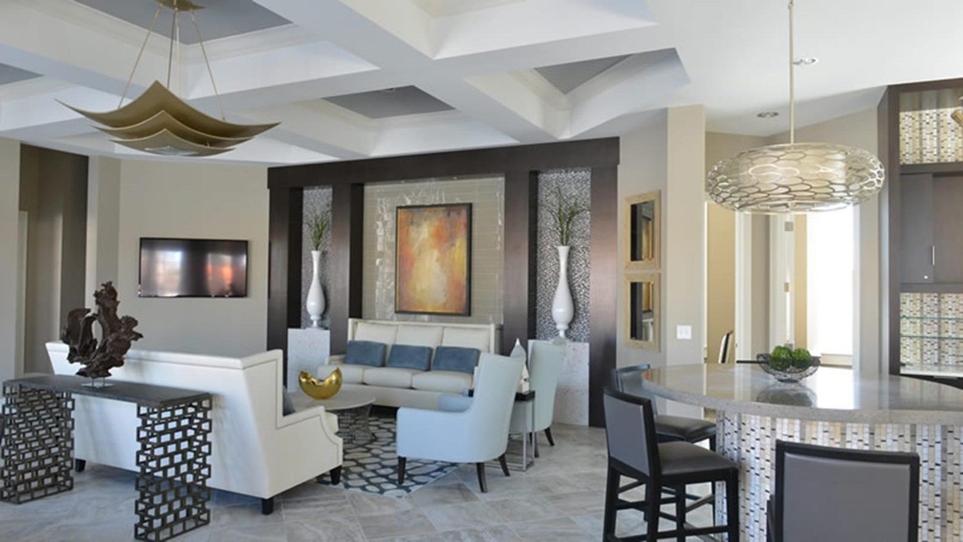 Resort Amenities - Relax and unwind in the resort lobby, a stylish and inviting space designed to make you feel at home from the moment you arrive.