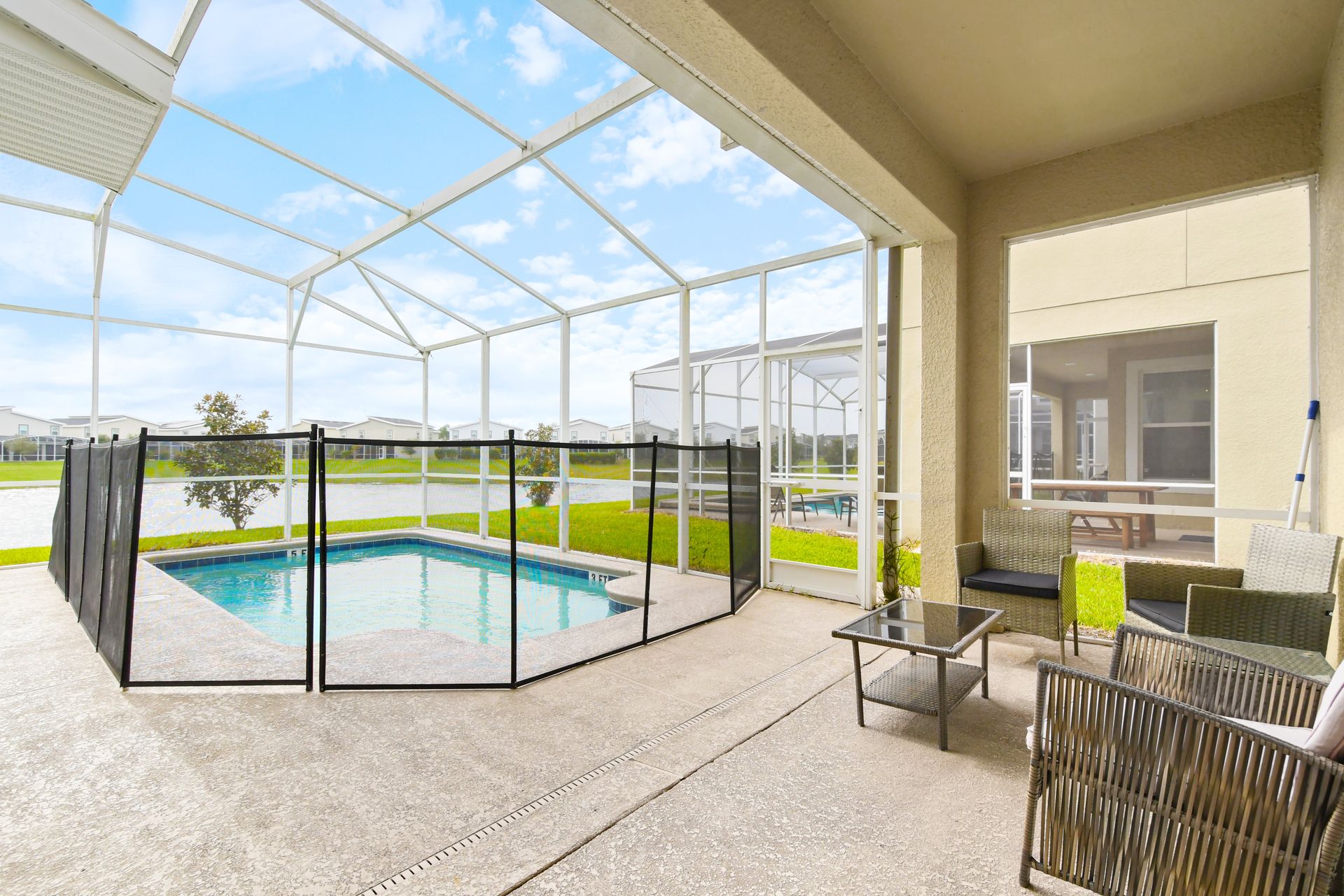 Experience ultimate relaxation in our luxurious pool, promising you a rejuvenating and enjoyable stay.