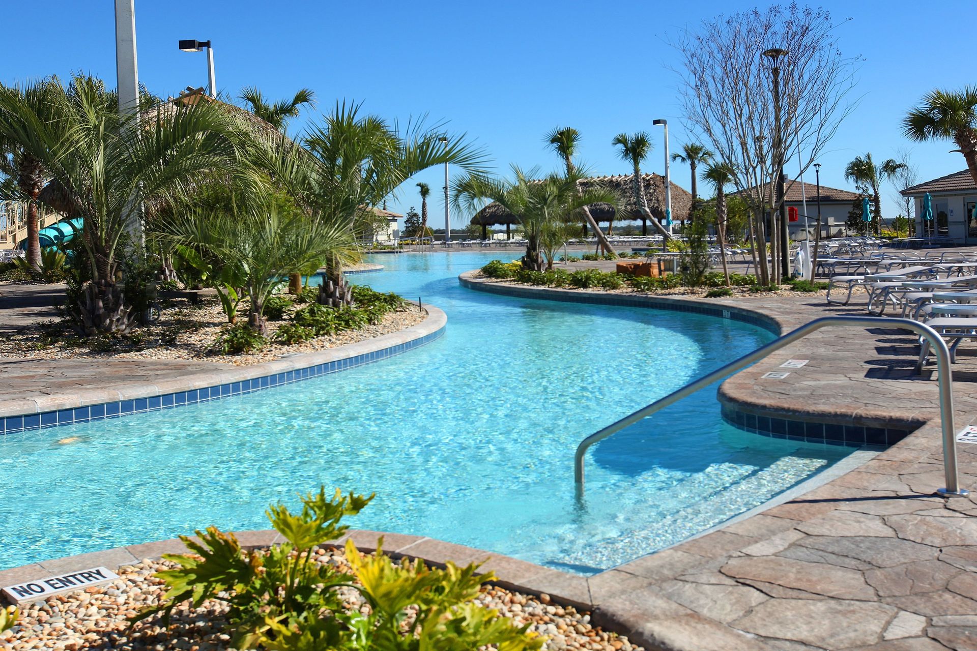 Resort Amenities - Experience the gentle flow of the resort lazy river, providing you with a soothing and enjoyable experience.