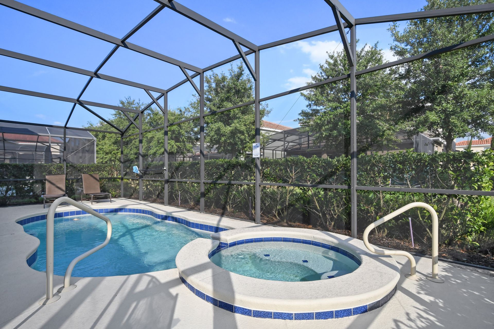 Dive into relaxation in our inviting pool, offering you the perfect retreat to unwind and soak up the sun during your stay.