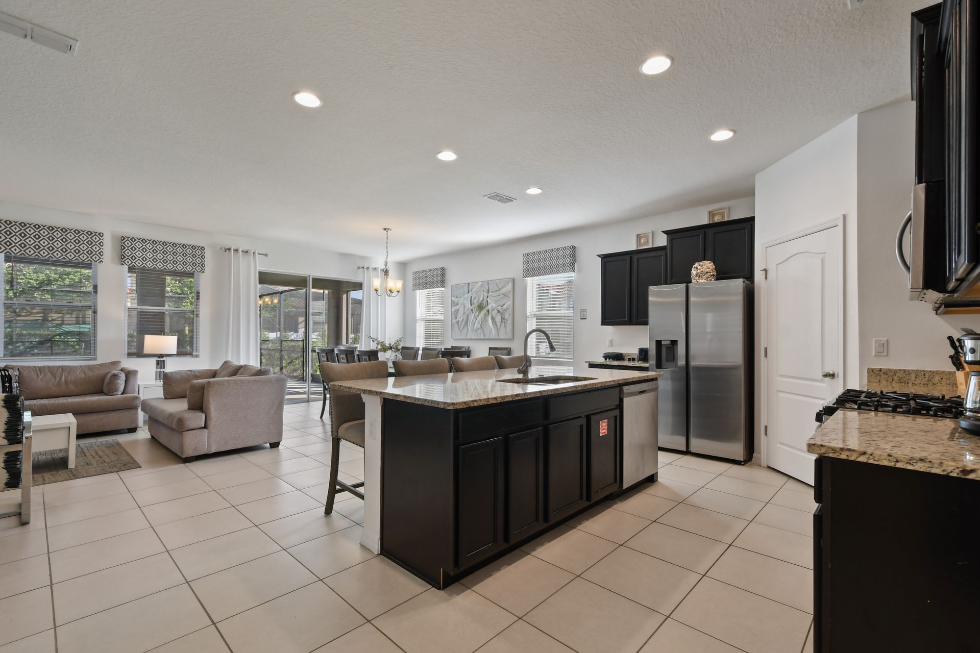 Prepare delicious meals in our stylish kitchen, designed to inspire your culinary adventures.