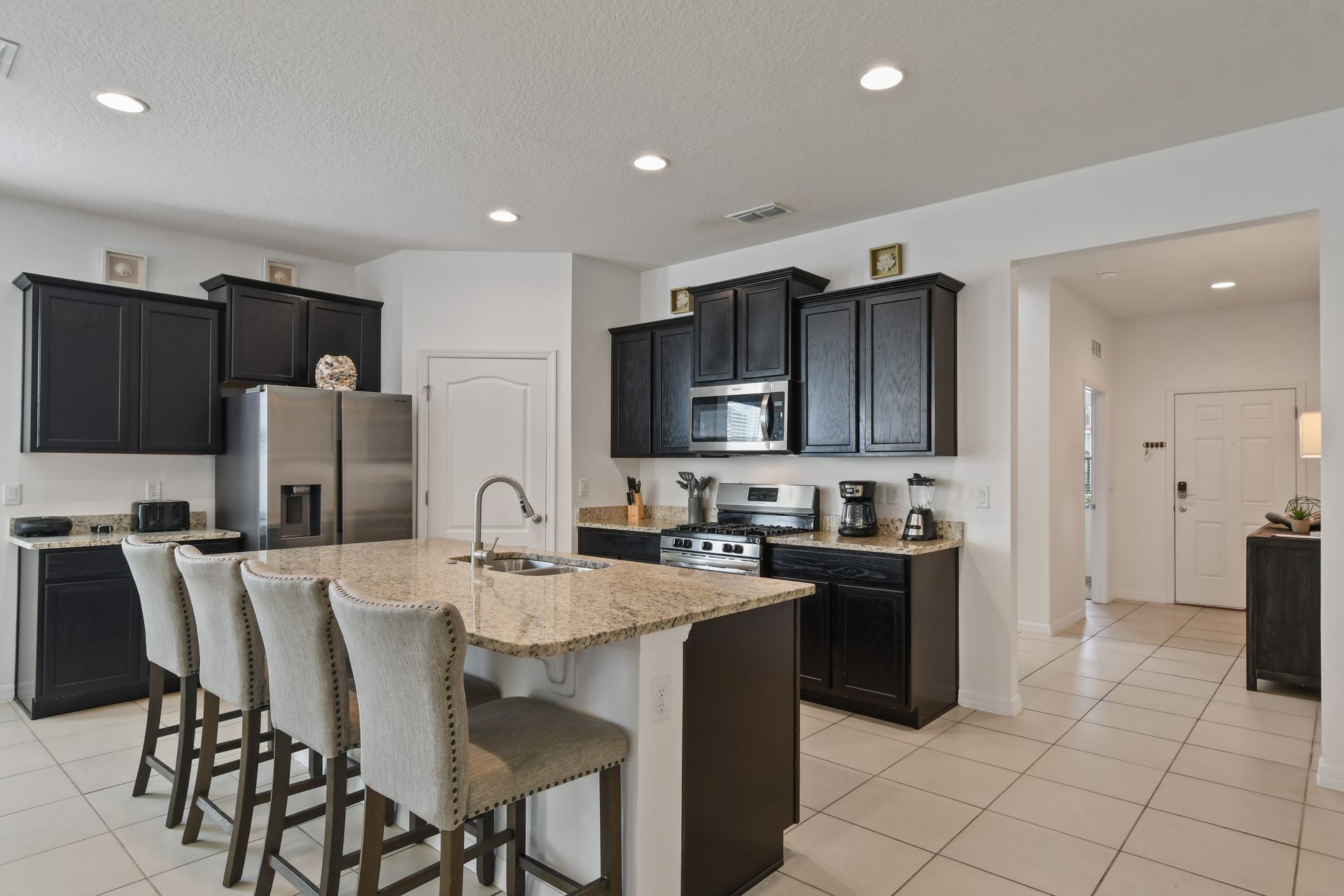 Create culinary delights in our fully-equipped kitchen, where you can cook up a storm during your stay.