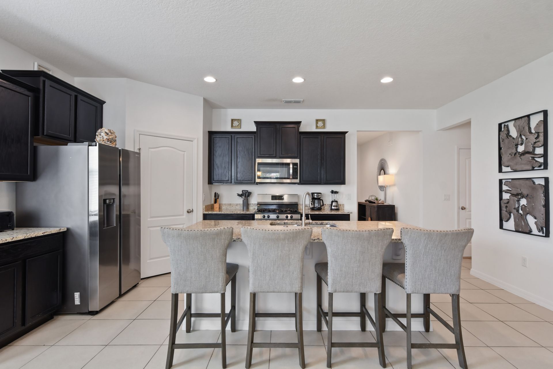 Experience the joy of shared meals in our inviting dining area, providing you with a cozy and welcoming space to gather with loved ones during your stay.